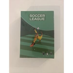 Soccer League, a family-friendly tabletop board game